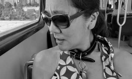 Titillated on the train